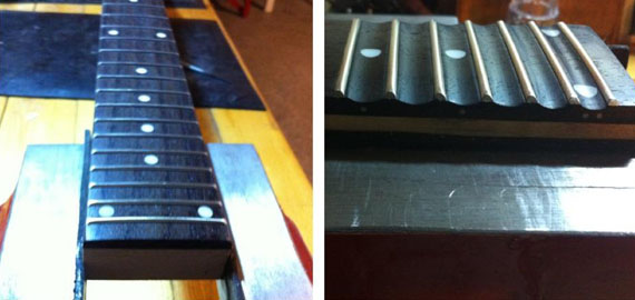 Scalloped Fingerboard